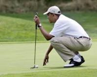 obama golfing